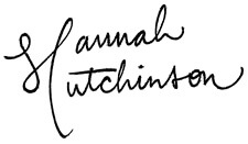 Hannah Hutchinson signature