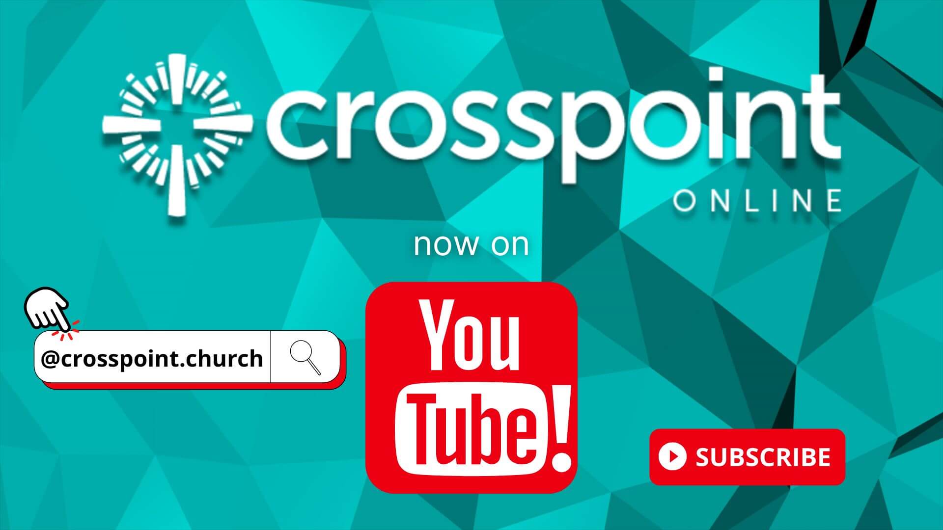 Crosspoint Live now on YouTube