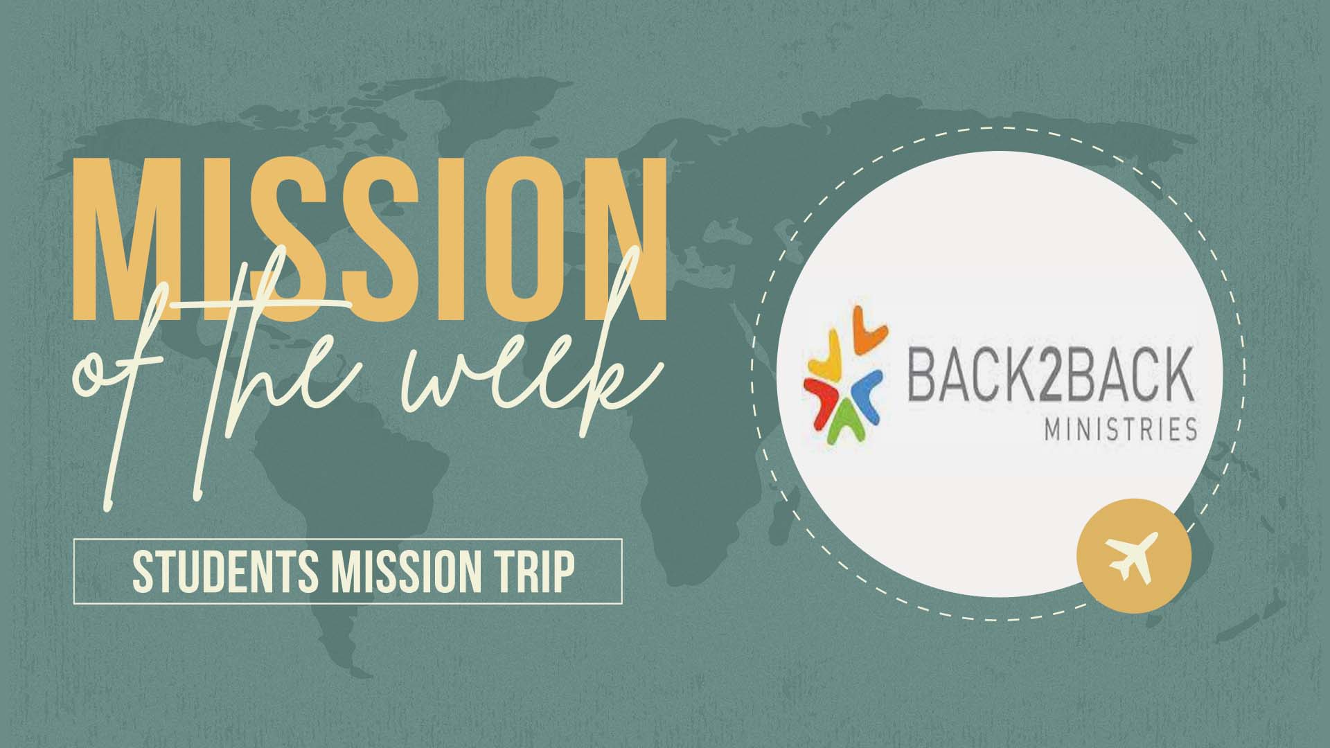Mission of the Week - Back2Back