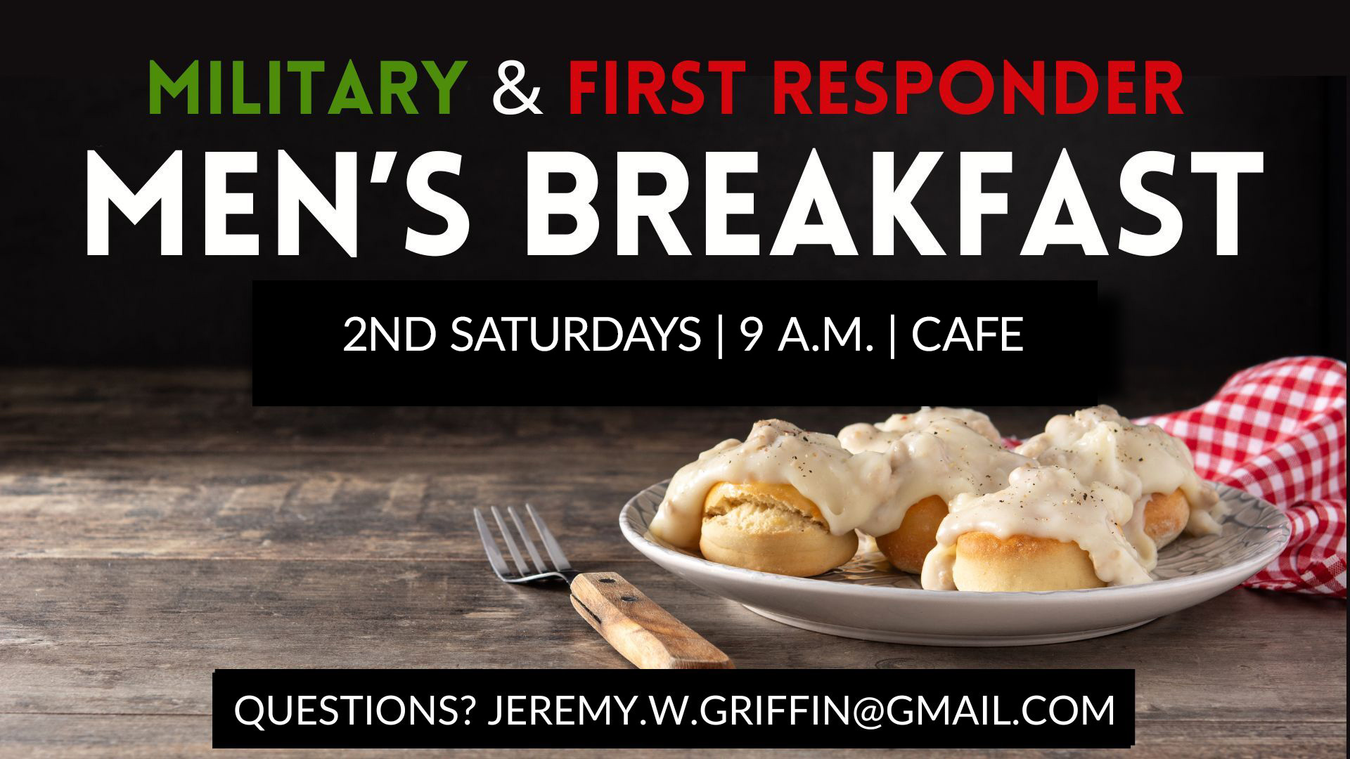 Military Men First Responder Breakfast