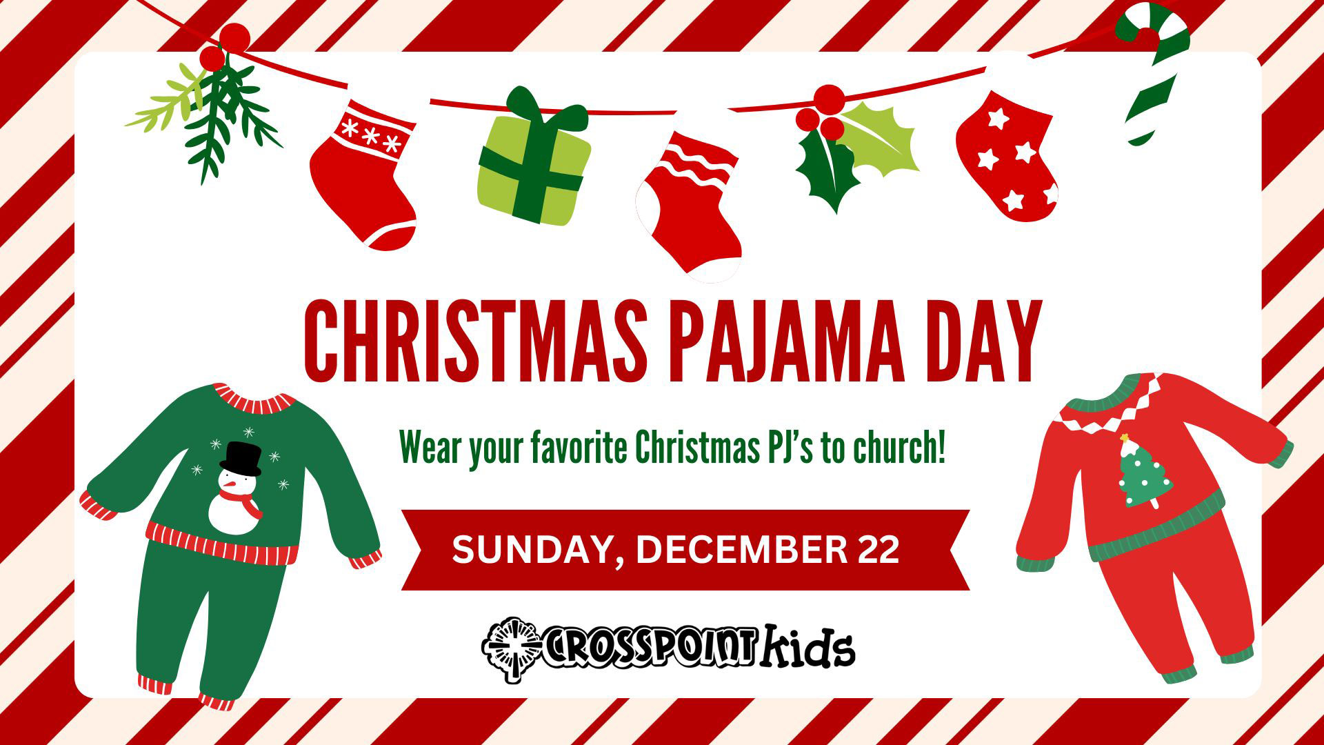 BW Christmas PJ Day 2024