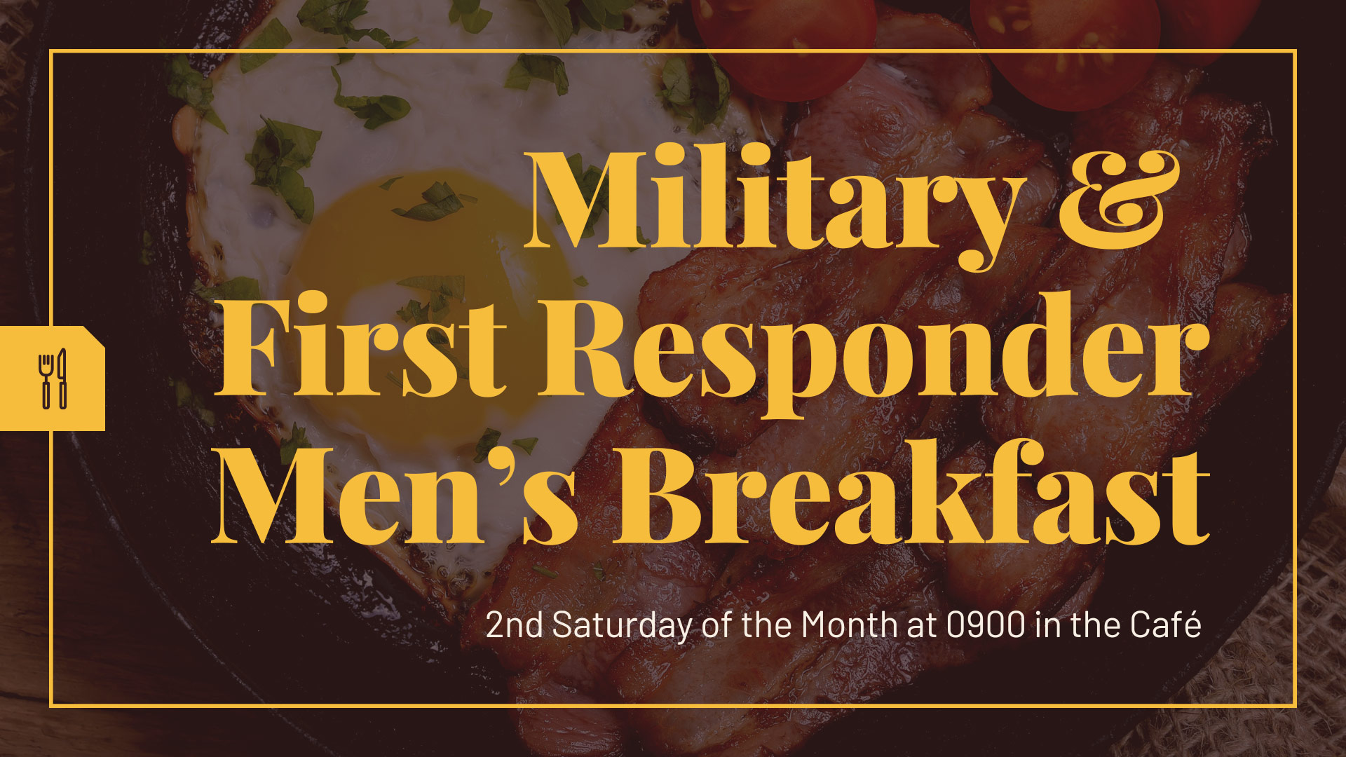 Military and First Responder Men's Breakfast